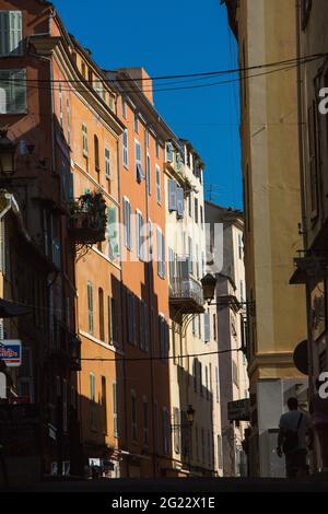 FRANCE. HAUTE-CORSE (2B) BASTIA. ANCIENNE CITADELLE Banque D'Images