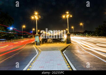 Pont Ellis à Ahmedabad, Gujara Banque D'Images