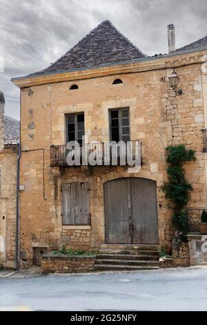 Château de Beaumontois-en-Périgord, France Banque D'Images