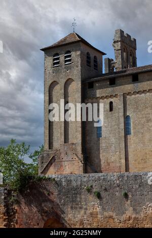 Château de Beaumontois-en-Périgord, France Banque D'Images