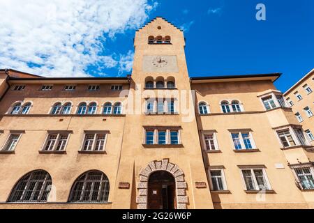 Musée Municipal de Bolzano ou Museo Civico est le plus vieux musée au Tyrol du sud situé à Bolzano en Italie Banque D'Images