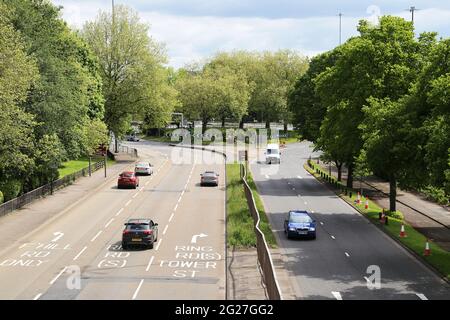 Ring Road, Coventry, West Midlands, Angleterre, Grande-Bretagne, Royaume-Uni, Europe Banque D'Images