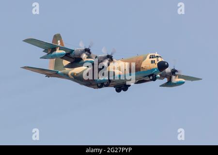 Une armée de l'air espagnole KC-130 Hercules. Banque D'Images