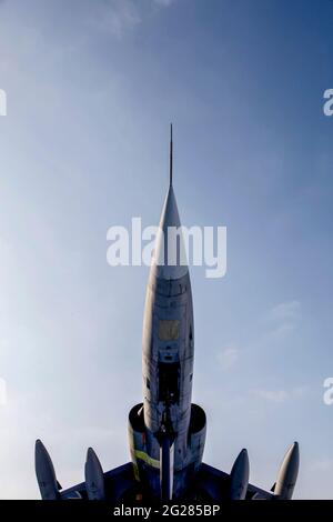 Une armée de l'air allemande F-104G Starfighter préservée. Banque D'Images