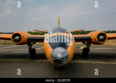 Bombardier de la Force aérienne allemande de Canberra. Banque D'Images