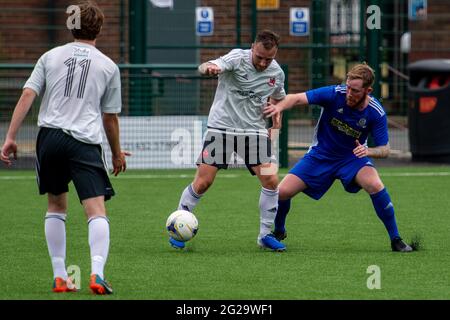 Hereford, Royaume-Uni. 15 août 2020. L'hôtel est idéal avant la saison entre le Hereford Lads Club et Littleton Banque D'Images