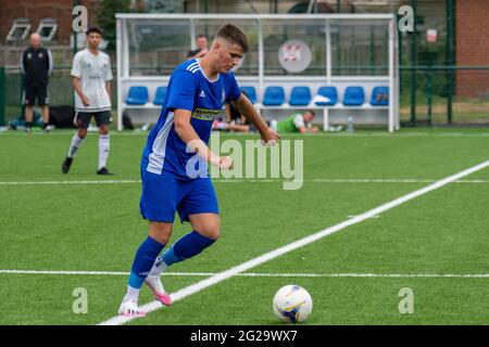 Hereford, Royaume-Uni. 15 août 2020. L'hôtel est idéal avant la saison entre le Hereford Lads Club et Littleton Banque D'Images