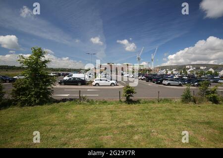 Golden Jubilee National Hospital, Agamemnon St, Clydebank G81 4DY Ecosse, Royaume-Uni Banque D'Images