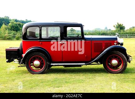 Hillman Minx, 1932 vintage, voiture de tourisme, Angleterre, Royaume-Uni Banque D'Images