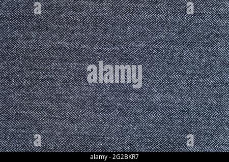 Texture textile en tweed gris classique Banque D'Images