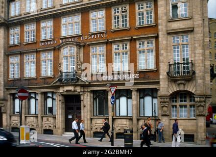 Londres Angleterre London Bridge Hospital Banque D'Images