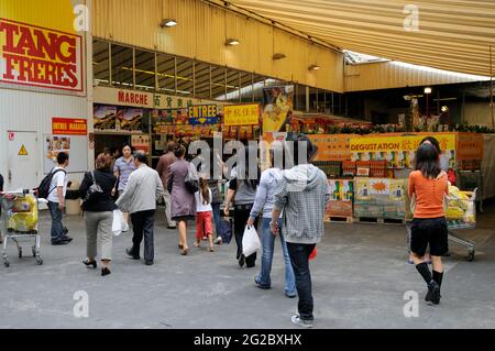 FRANCE. PARIS (75) 13E AR. CHINATOWN. SUPERMARCHÉ GRAND MAGASIN CHO LON (AVENUE D'IVRY) Banque D'Images