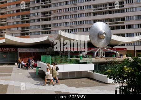 FRANCE. PARIS (75) 13E AR. CHINATOWN. LES OLYMPIADES Banque D'Images