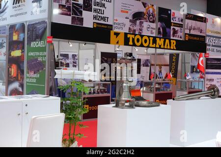 Eskisehir, Turquie.10th juin 2021.Eskisehir Industry Fair - R & D, Industry and Technology Fair Banque D'Images