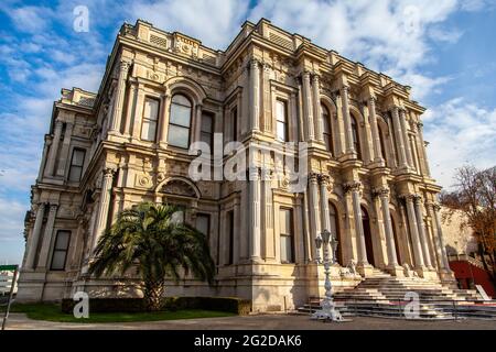 Palais Beylerbeyi, İstanbul, Turquie. Banque D'Images
