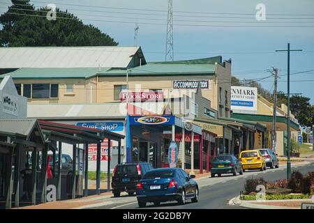 Le Danemark est une ville côtière située sur Wilson Inlet, dans la région Great Southern de l'Australie occidentale Banque D'Images