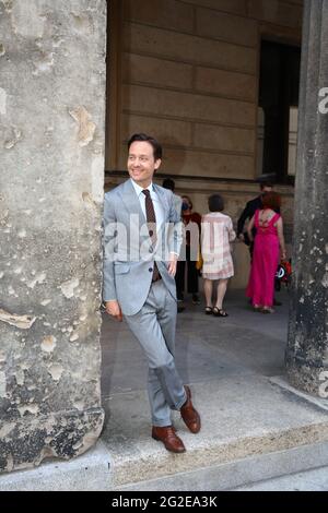 Tom Schilling BEI der Premiere des Kinofilm 'Fabian oder der Gang vor die Hunde / Fabian - aller aux chiens' auf der Berlinale Summer Special 2021 / Banque D'Images