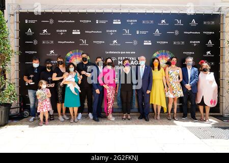 Malaga, Espagne. 05e juin 2021. Photocall de 'Afirmando los derechos de la Mujer' pendant le Festival de Malaga 2021 au Cine albeniz. Crédit : SOPA Images Limited/Alamy Live News Banque D'Images