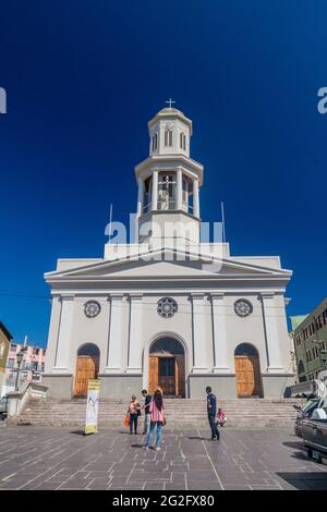 VALPARAISO, CHILI - 29 MARS 2015 : église Iglesia de la Matriz à Valparaiso, Chili Banque D'Images