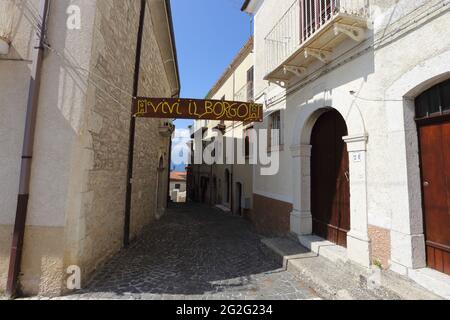 Macchiagodena - Molise - Provincia di Isernia Banque D'Images