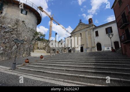 Macchiagodena - Molise - Provincia di Isernia Banque D'Images