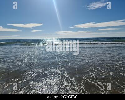 Plage de Woolacombe, Woolacombe. Devon, Royaume-Uni Banque D'Images