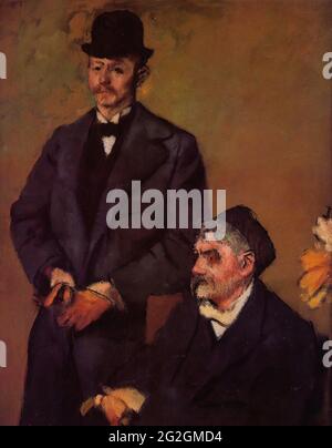 Edgar Degas - Henri Rouart son fils Alexis C 1898 Banque D'Images