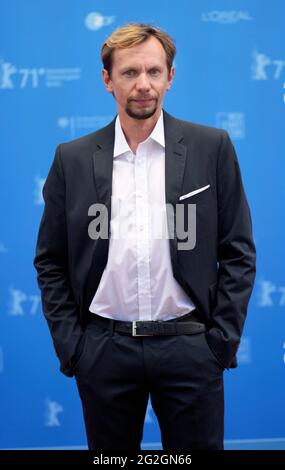 Berlin, Allemagne. 11 juin 2021. L'acteur Pavel Haradnizky arrive à Berlin pour le film « courage » dans le cadre du festival de film « Berlinale Summer Special ». Crédit : Michael Sohn/POOL AP/dpa/Alay Live News Banque D'Images