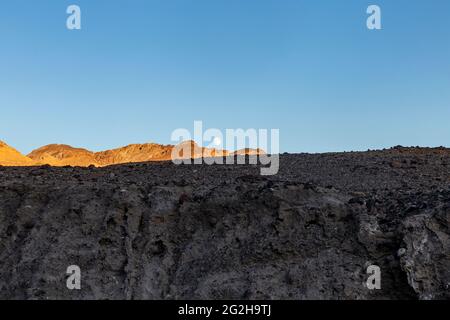Vue magnifique depuis la route de l'artiste dans le parc national de la Vallée de la mort, Californie, États-Unis Banque D'Images