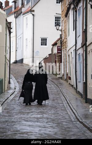 Whitby Goth Week-end Banque D'Images