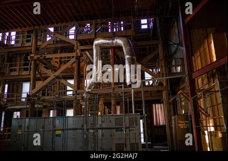 Visite des studios à l'intérieur des studios Paramount, Los Angeles, Californie, États-Unis Banque D'Images