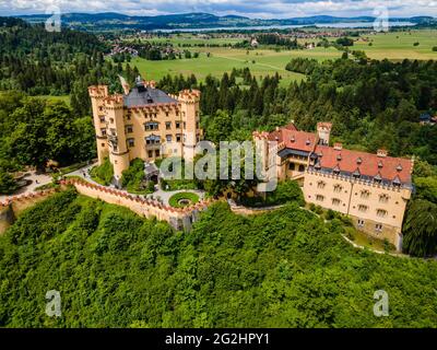 Château de Hohenschwangau Banque D'Images