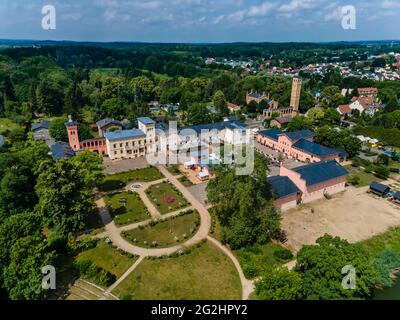 Domaine de la Couronne Bornstedt près de Potsdam Banque D'Images