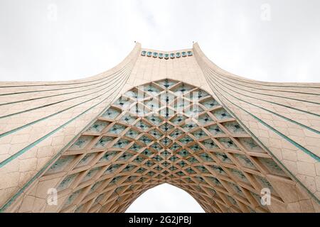 Tour de la liberté à Téhéran, Iran Banque D'Images