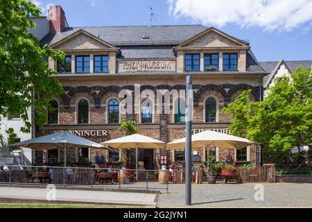 Ancien musée du Rhin sur Konrad-Adenauer-Ufer, Koblenz, Rhénanie-Palatinat, Allemagne, Europe Banque D'Images