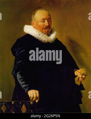 Frans Hals - Portrait un homme âgé C 1630 Banque D'Images
