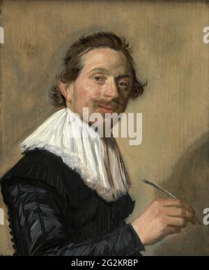 Frans Hals - Portrait de Jean de la Chambre à l'âge de 33 ans Banque D'Images