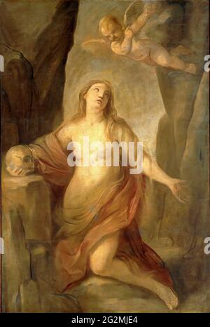 Guido Reni - Mary Magdalene Penitent Banque D'Images