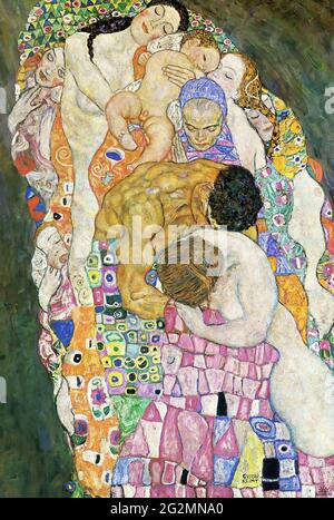 Gustav Klimt - la vie de mort 1916 Banque D'Images