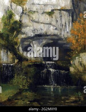 Gustave Courbet - la Source du Lison Banque D'Images