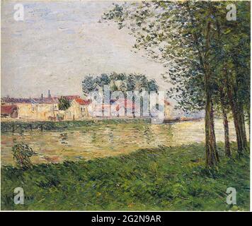 Gustave Loiseau (1865-1935) - par Oise Parmain 1898 Banque D'Images