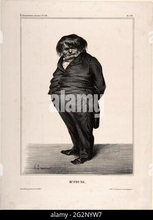 Honoré Victorin Daumier - M. Prune Banque D'Images