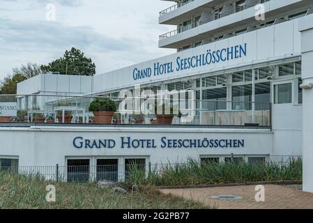 Grand Hotel Seeschlosschen à Timmendorf Beach - VILLE DE LUBECK, ALLEMAGNE - 10 MAI 2021 Banque D'Images