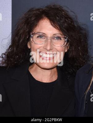 Hollywood, Californie, États-Unis. 11 juin 2021. Lisa Edelstein assiste à l'interprète de Moby Inaugural de la série de concerts été 2021 de NeueHouse 'Sunset Sounds' Credit: Billy Bennight/ZUMA Wire/Alay Live News Banque D'Images