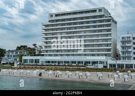 Grand Hotel Seeschlosschen à Timmendorf Beach - VILLE DE LUBECK, ALLEMAGNE - 10 MAI 2021 Banque D'Images