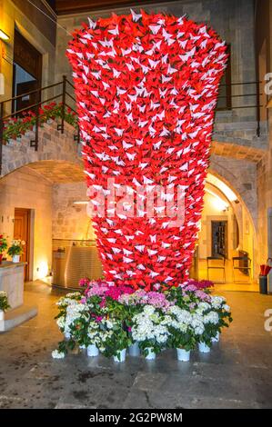 Festival des fleurs à Girona temps de Fors, Espagne. 2019 Banque D'Images