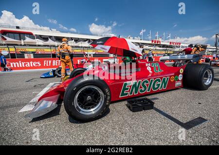 22 TATTERSALL Paul (GBR), Ensign N179 /3000 1979 action pendant le Grand Prix de France Historique 2021, du 11 au 13 juin 2021 sur le circuit Paul Ricard, au Castellet, France - photo Marc de Mattia / DPPI Banque D'Images