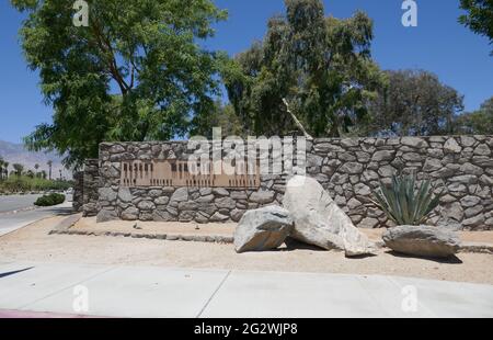 Cathedral City, Californie, Etats-Unis 10 juin 2021 UNE vue générale de l'atmosphère du Desert Memorial Park au 31-705 Da Vall Drive à Cathedral City, Californie, Etats-Unis. Photo par Barry King/Alay stock photo Banque D'Images