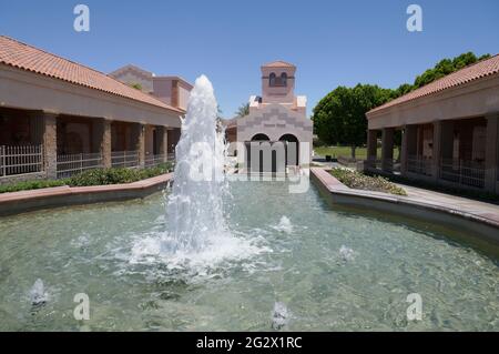 Cathedral City, Californie, Etats-Unis 10 juin 2021 UNE vue générale de l'atmosphère de Forest Lawn Memorial Park au 69855 E. Ramon Road à Cathedral City, Californie, Etats-Unis. Photo par Barry King/Alay stock photo Banque D'Images