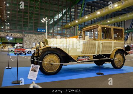 1921 Lancia Dikappa. Retro Malaga 2021, Andalousie, Espagne. Banque D'Images